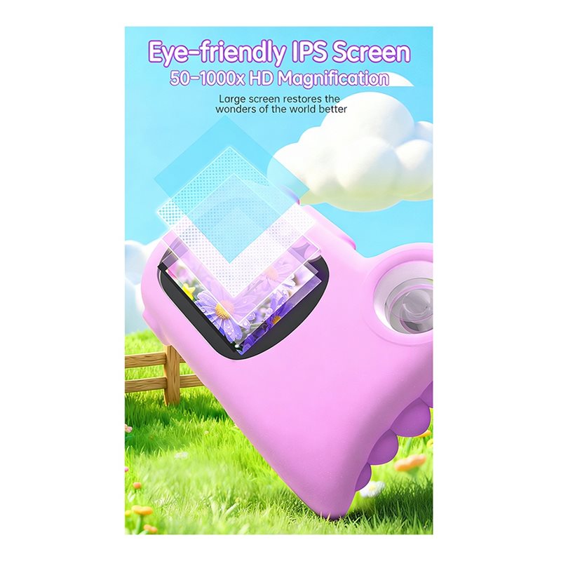 Kids Education Video - FBIL-2 In 1 Microscope For Kids