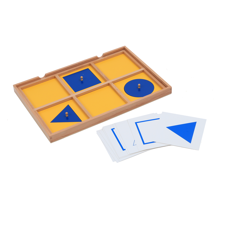 Kids Education Tools - Montessori Sensory Toys Geometric Demonstration Tray