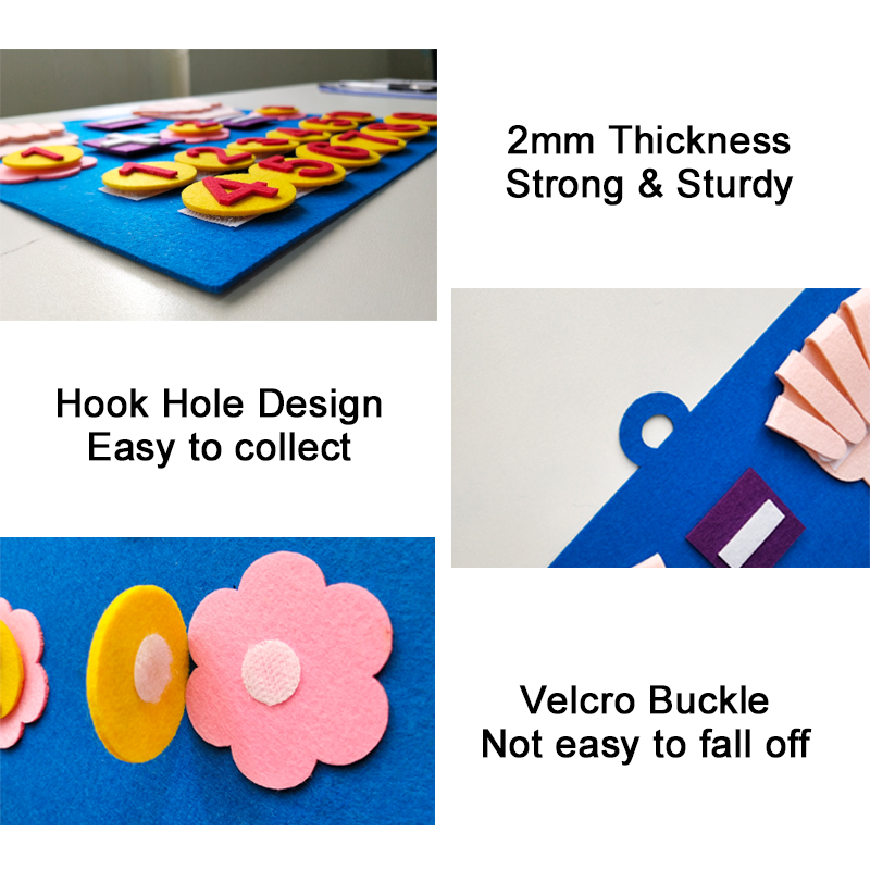Toddler Montessori Toys Felt F - огляд і ціна Kids Education Number