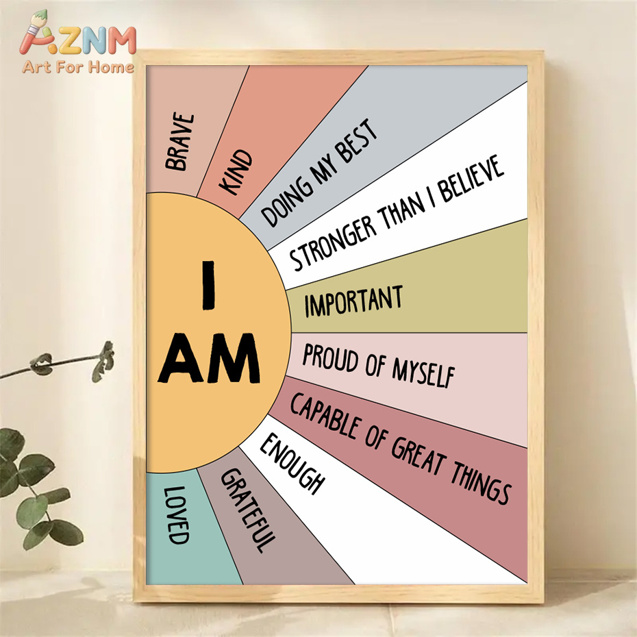 1PCS Educational Sun Colorful  - огляд і ціна Kids Education Quote