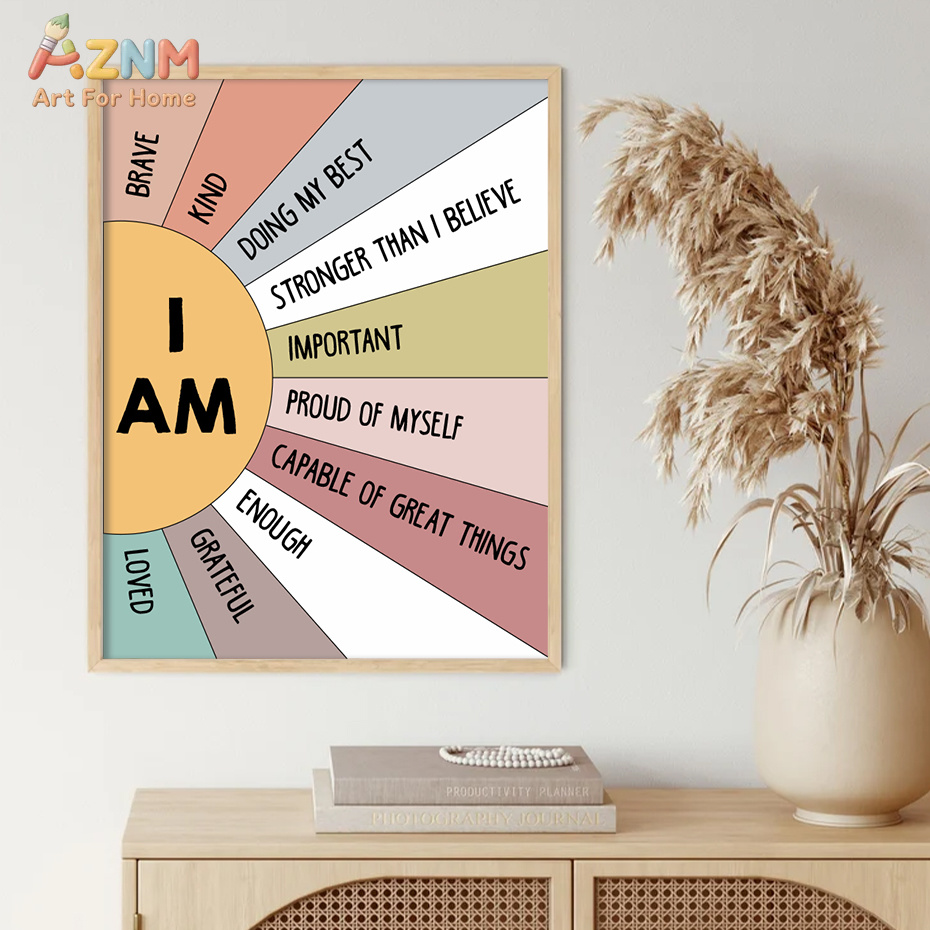 1PCS Educational Sun Colorful  - огляд і ціна Kids Education Quote