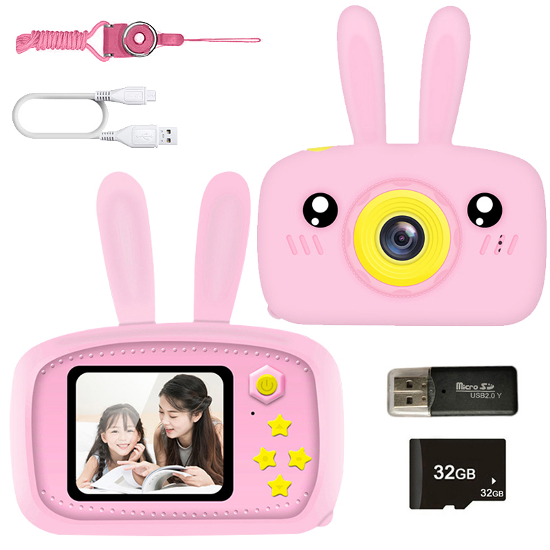 New Mini Cartoon Rabbit Camera - огляд і ціна Kids Education Video