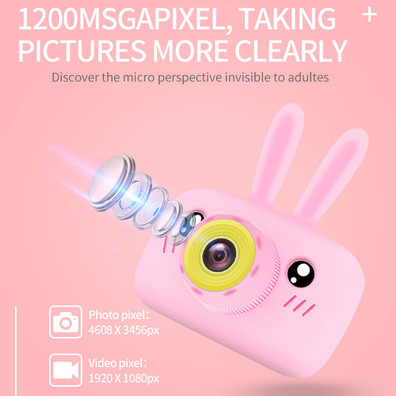 New Mini Cartoon Rabbit Camera - огляд і ціна Kids Education Video