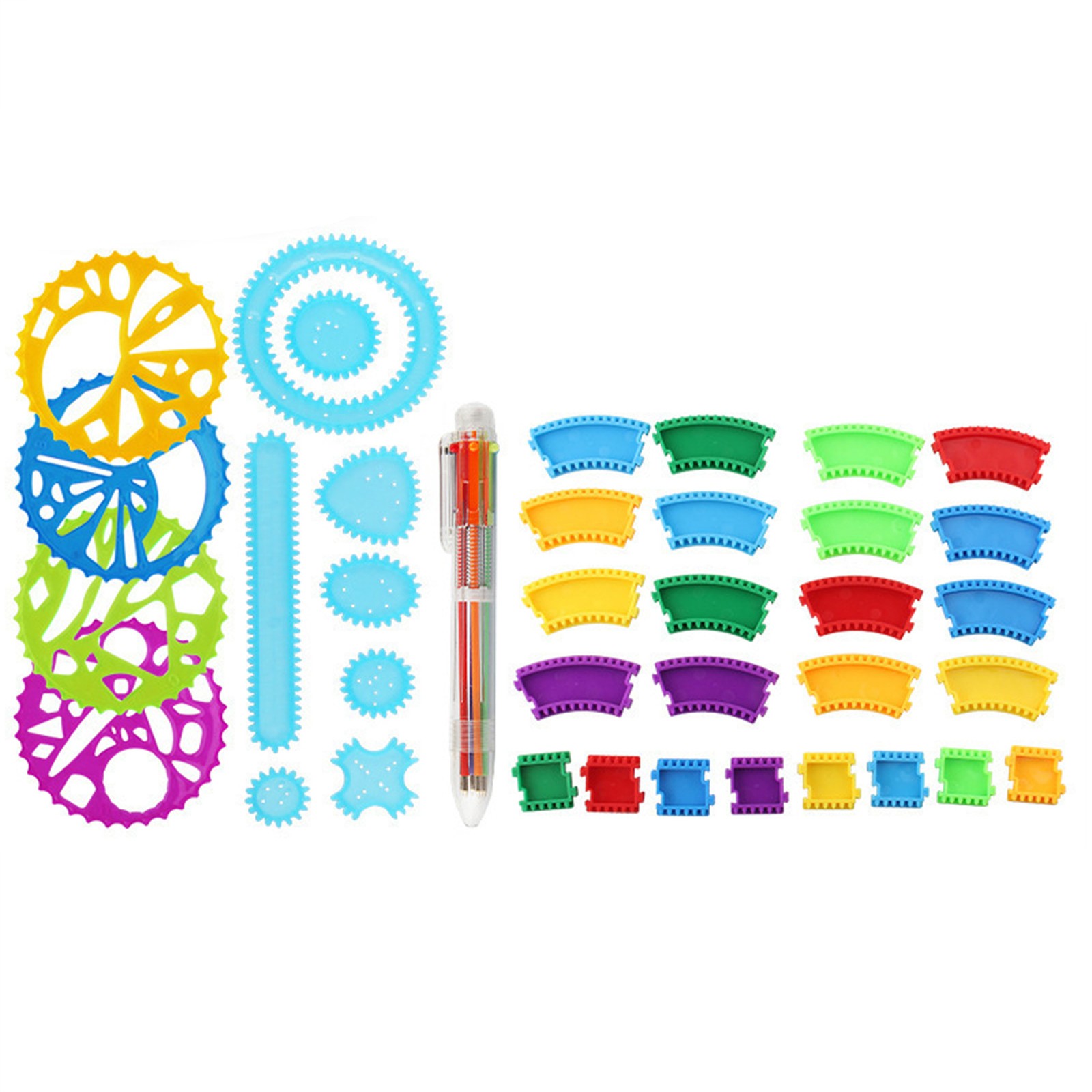 Colorful Spirograph Set Kids M - огляд і ціна Kids Education Drawing