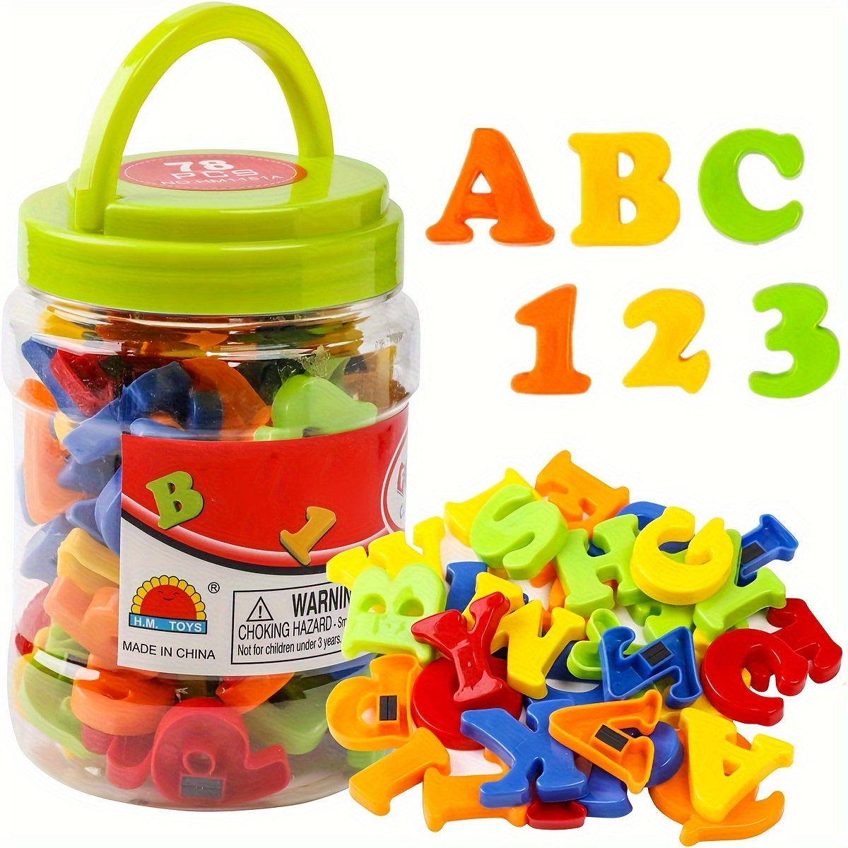 78 PCS Magnetic Letters Number - огляд і ціна Kids Education Number