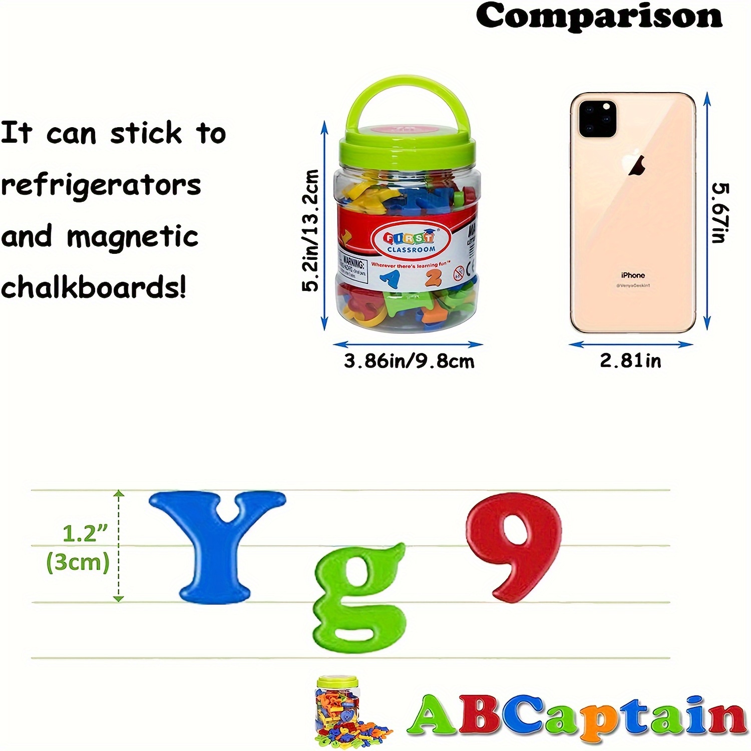 78 PCS Magnetic Letters Number - огляд і ціна Kids Education Number