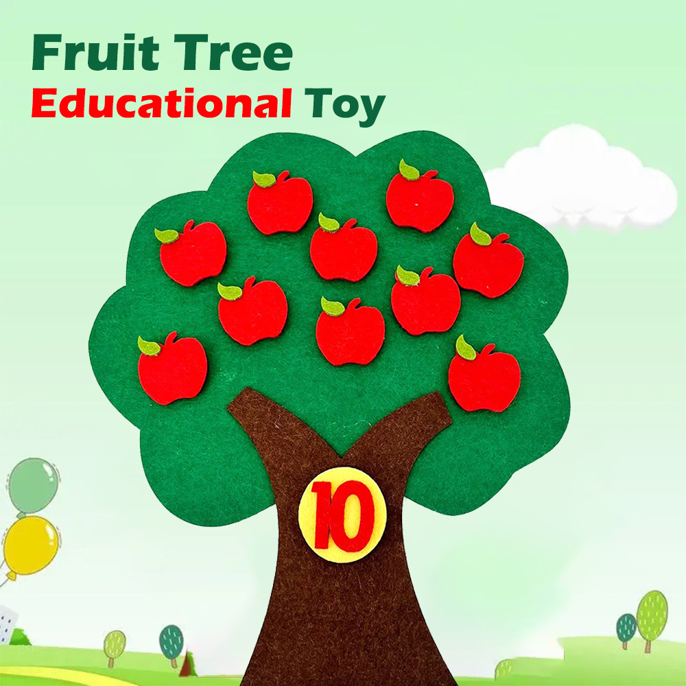 Montessori Fruit Tree Counting - огляд і ціна Kids Education Number