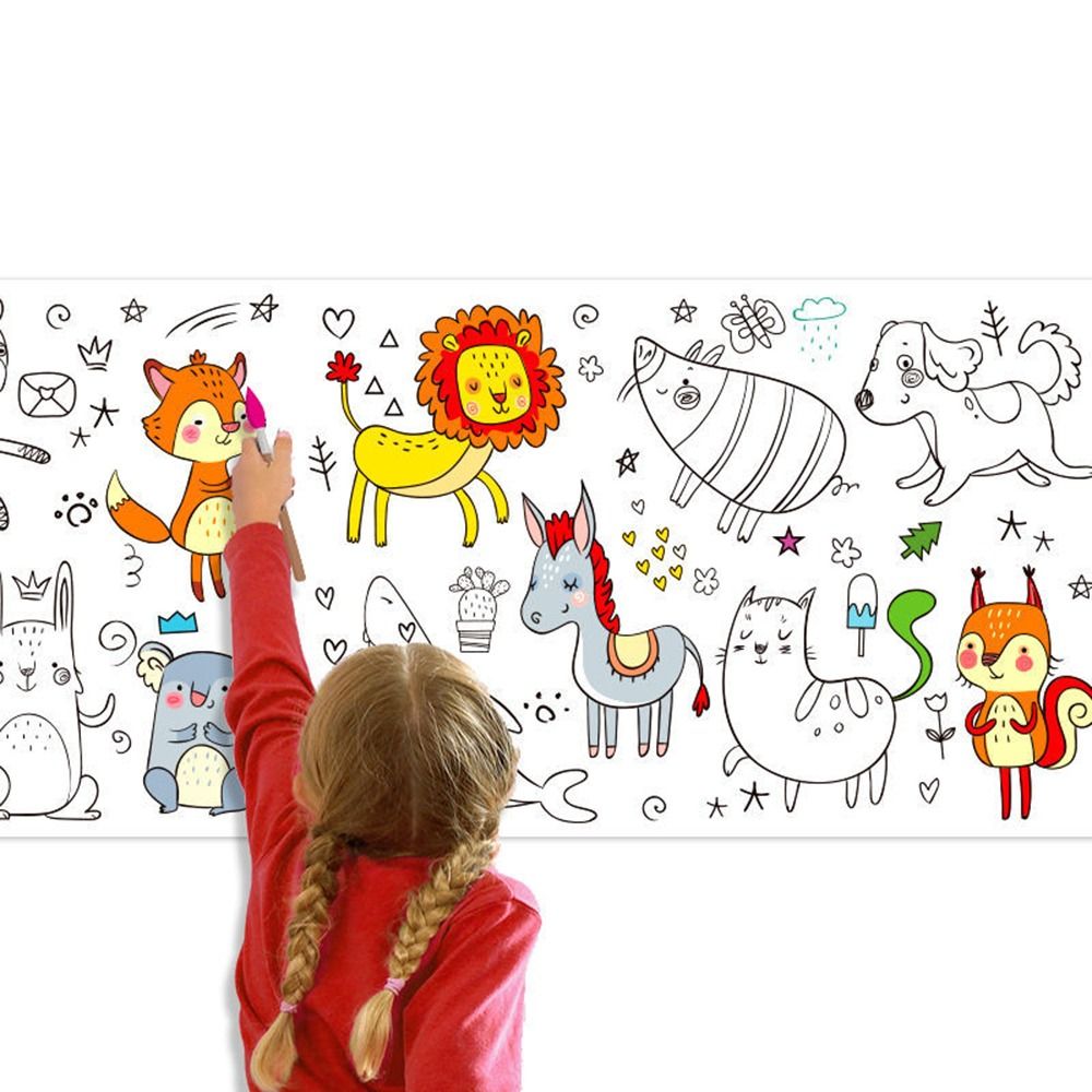Wall Sticker Graffiti Scrolls  - огляд і ціна Kids Educational Workbooks