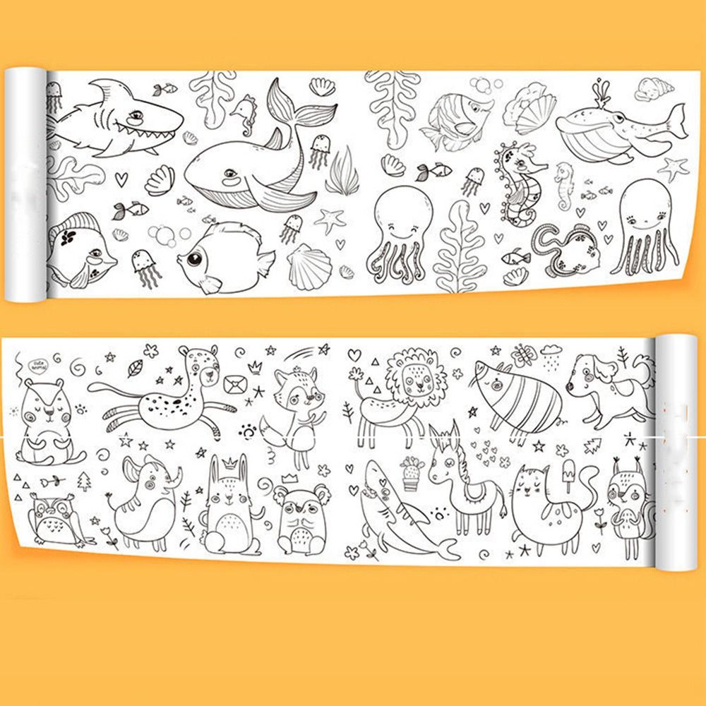 Wall Sticker Graffiti Scrolls  - огляд і ціна Kids Educational Workbooks