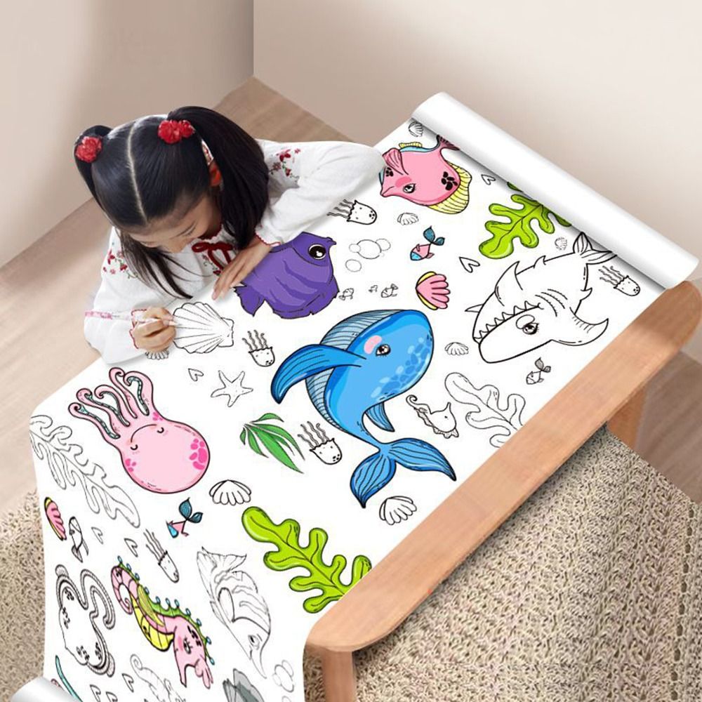 Wall Sticker Graffiti Scrolls  - огляд і ціна Kids Educational Workbooks