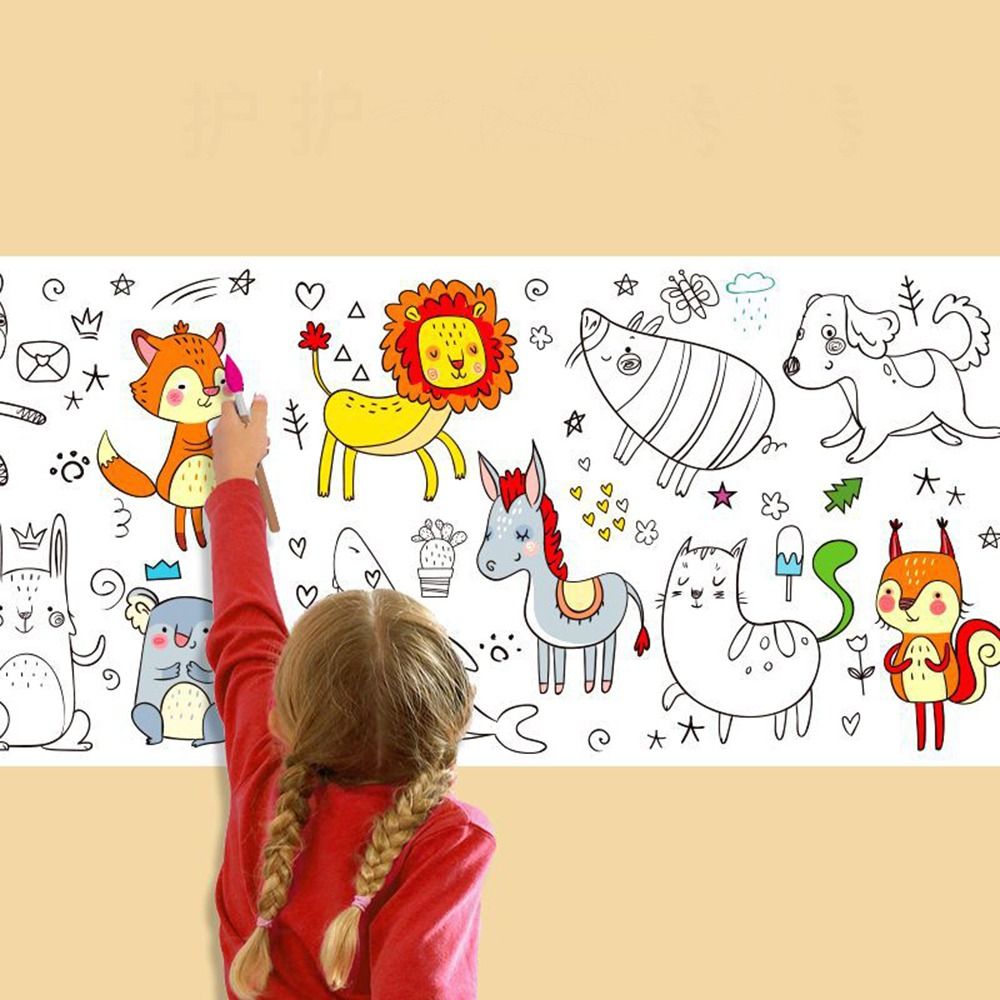 Wall Sticker Graffiti Scrolls  - огляд і ціна Kids Educational Workbooks