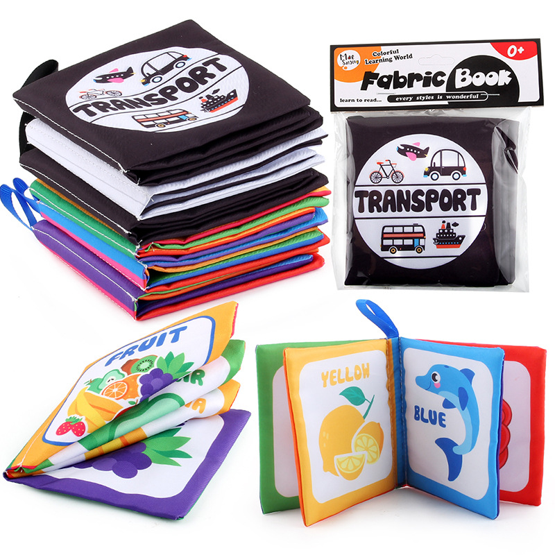 Baby Cloth Book for Newborns 0 - огляд і ціна Kids Early Education Books