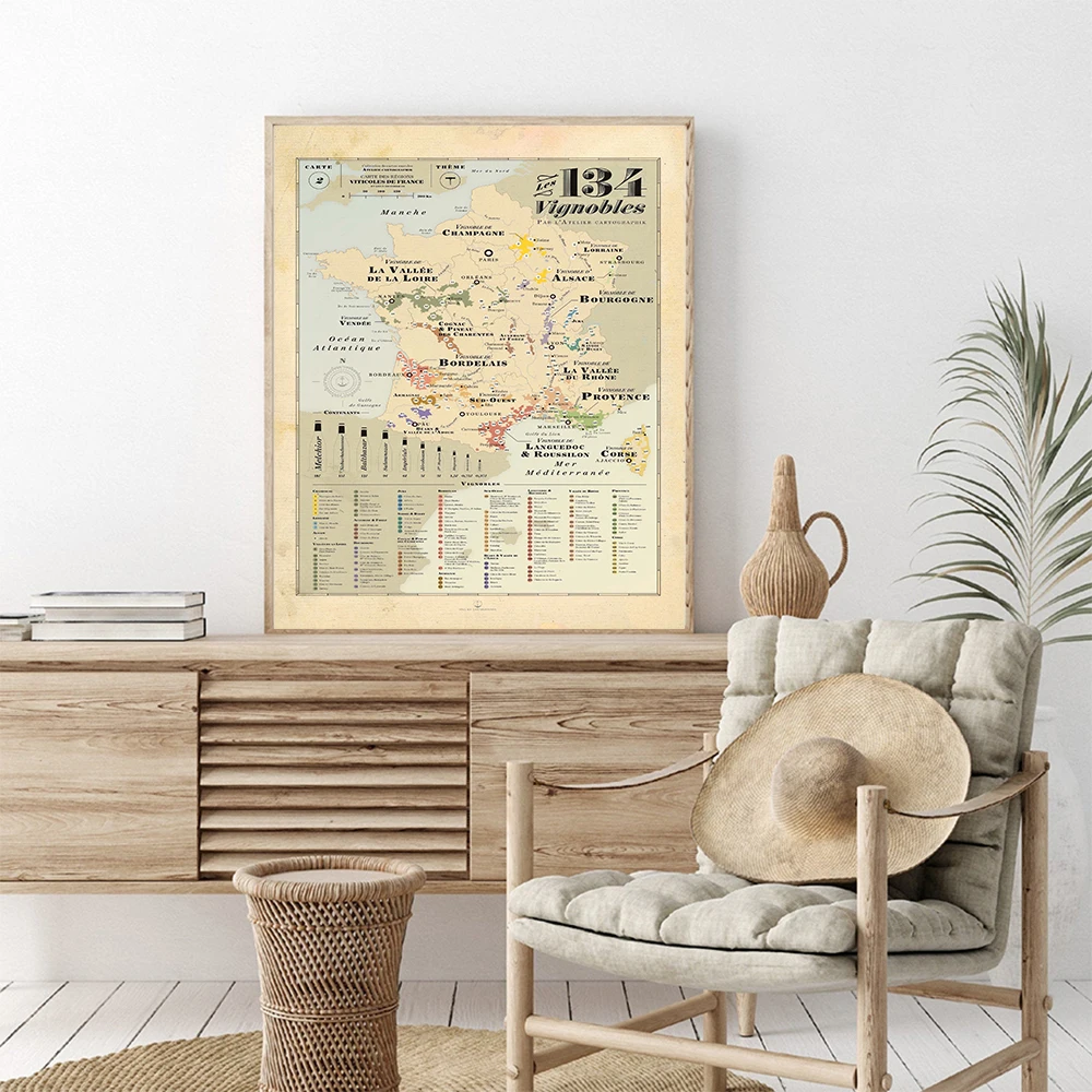 Retro Map Europe City Vines Ma - огляд і ціна Kids Education Quote