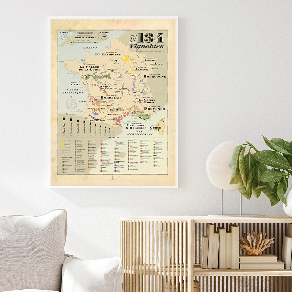 Retro Map Europe City Vines Ma - огляд і ціна Kids Education Quote