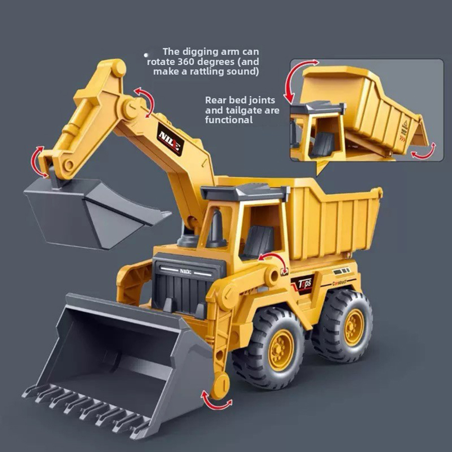 1pcs Excavator Truck Model Toy - огляд і ціна Kids Education App