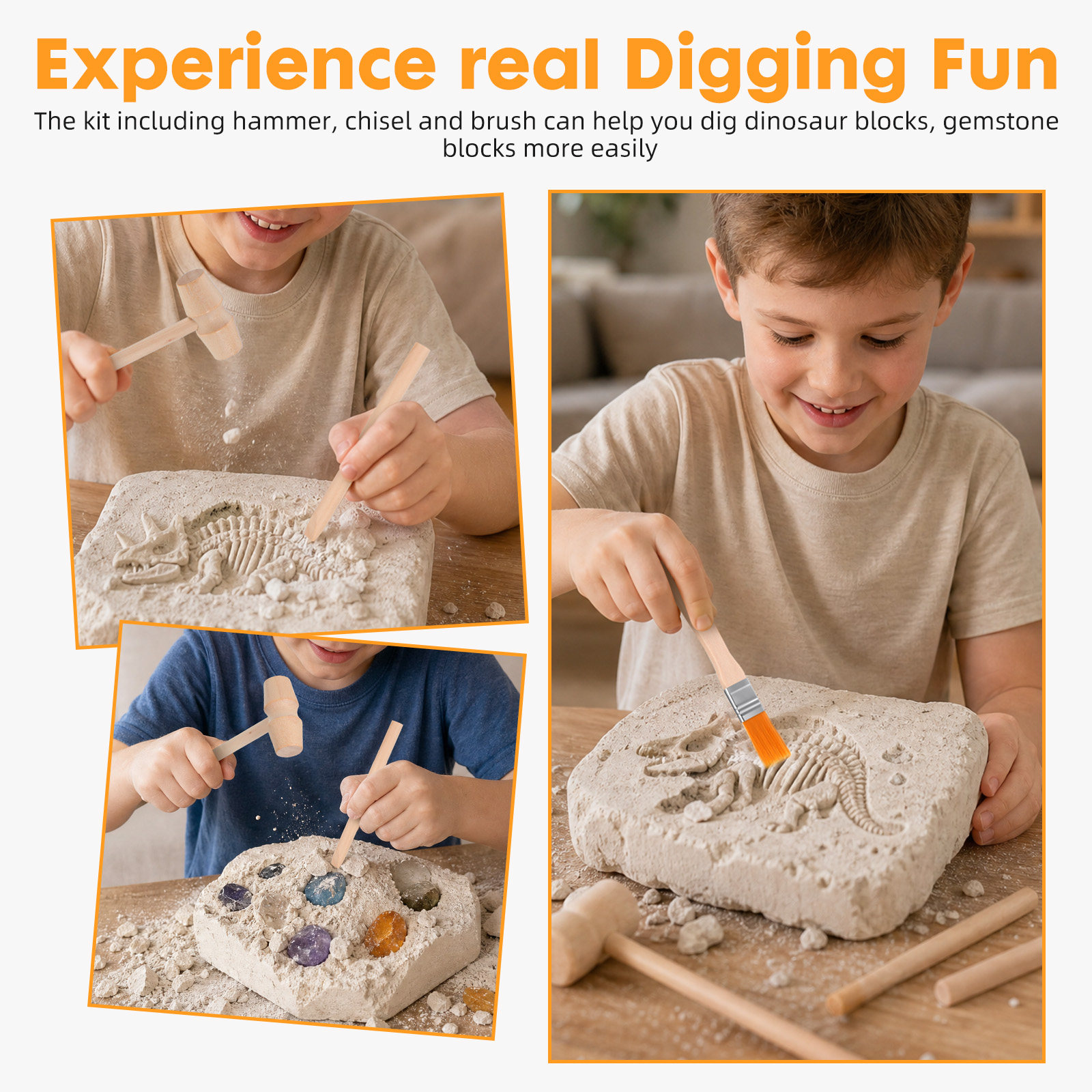 Dinosaur Digging Excavation To - огляд і ціна Kids Education Tools