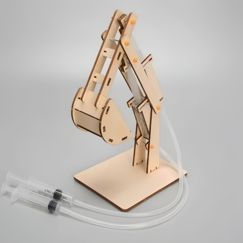 DIY Hydraulic Excavator Model  - огляд і ціна Kids Education Tools