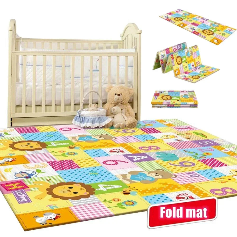 Non-Toxic Foldable Baby Play M - огляд і ціна Kids Education Nursery