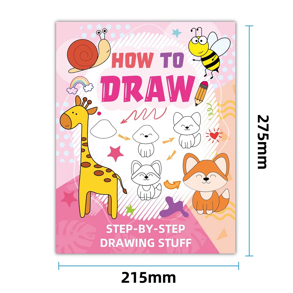 How To Draw Animal Cartoon Ske - огляд і ціна Kids Early Education Books