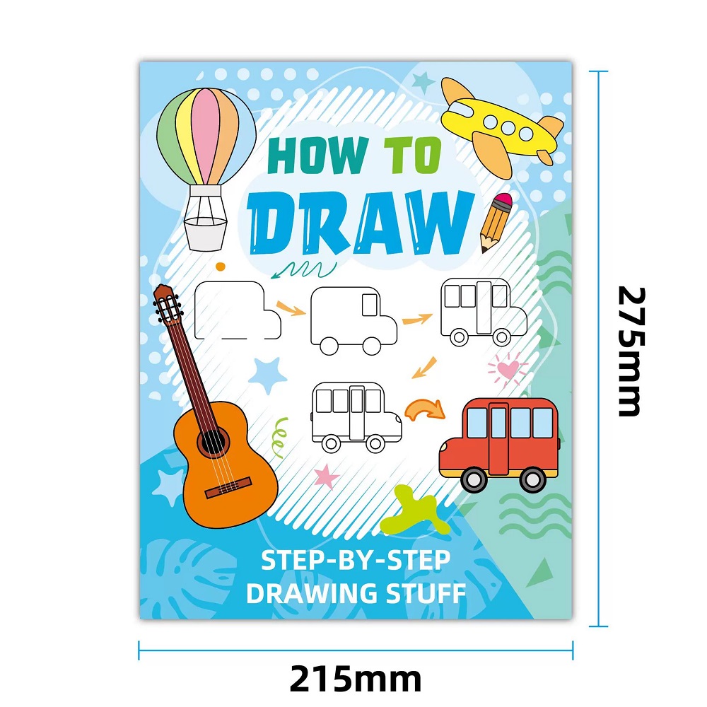 How To Draw Animal Cartoon Ske - огляд і ціна Kids Early Education Books