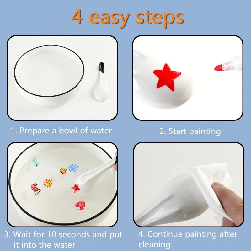 1/3/5set Water Painting Floati - огляд і ціна Kids Educational Workbooks