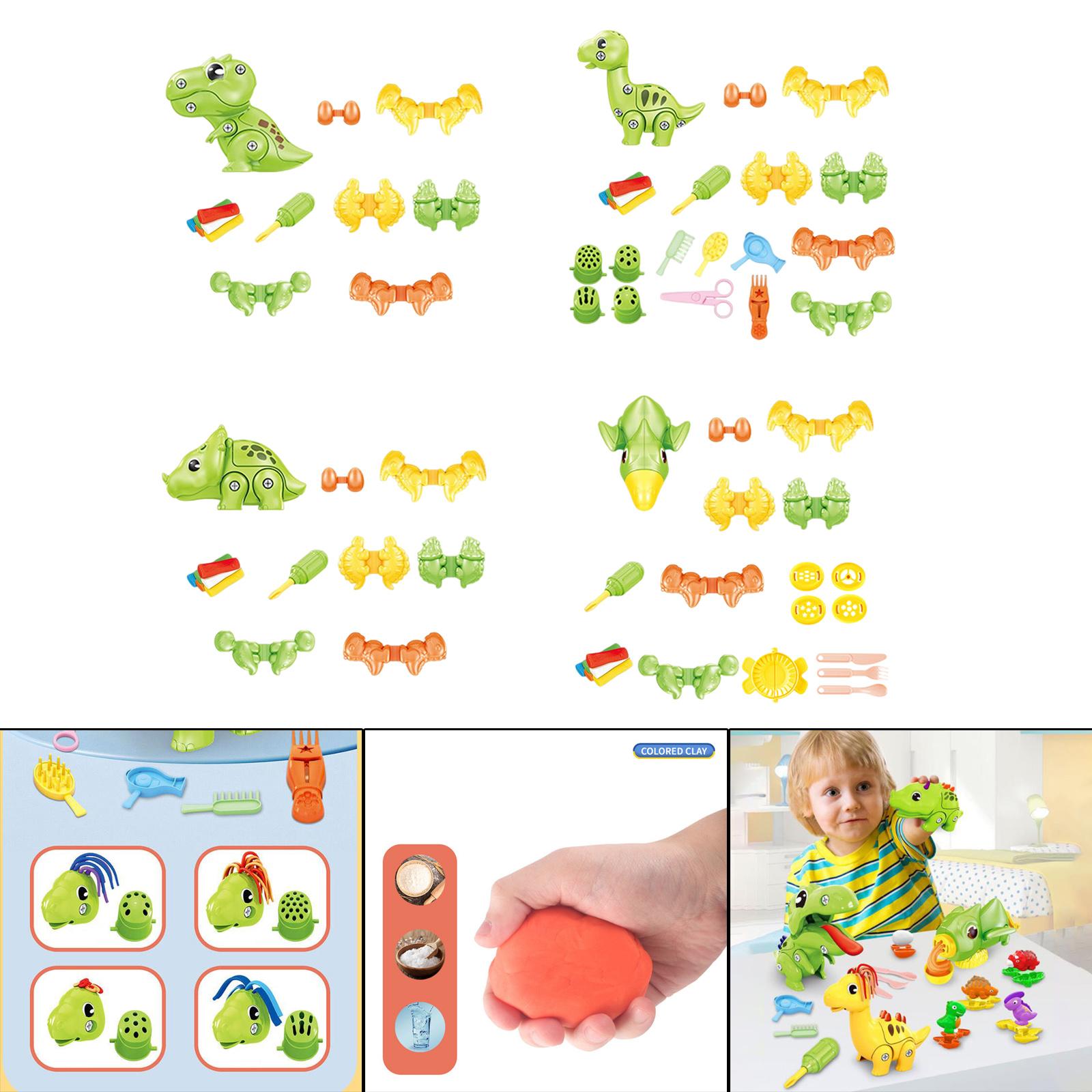 Dinosaur Fun Colored Mud Kids  - огляд і ціна Kids Education Tools