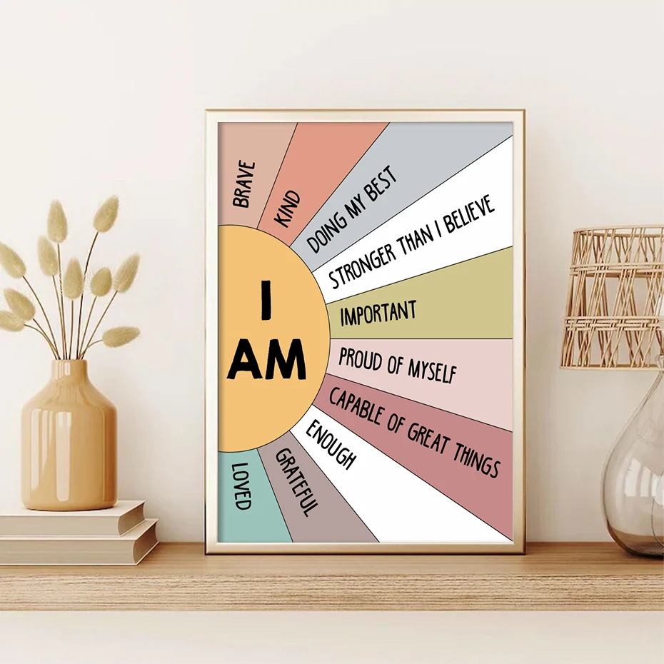 1PCS Educational Sun Colorful  - огляд і ціна Kids Education Quote