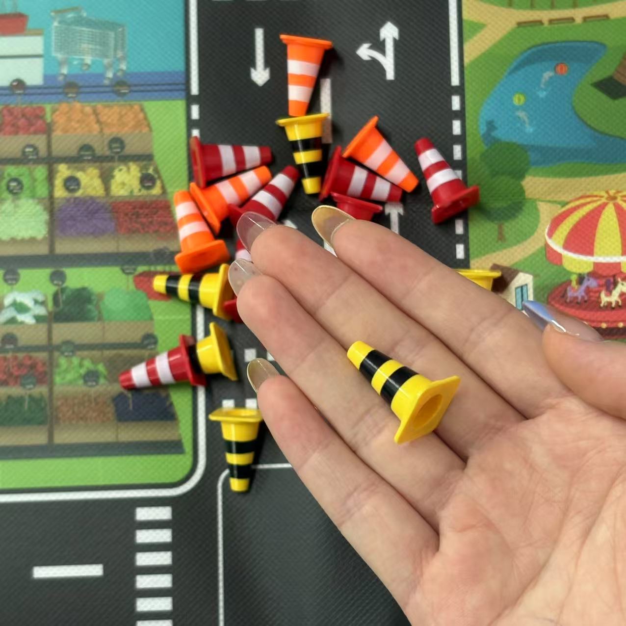 Mini Traffic Road Signs & Road - огляд і ціна Kids Home Education