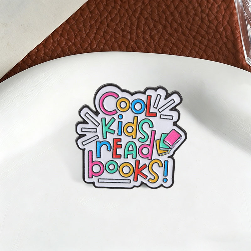 Cool Kids Read Books Enamel Pi - огляд і ціна Kids Education Quote