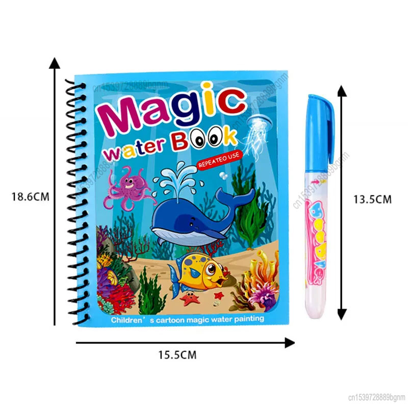 Cartoon Magic Water Painting C - огляд і ціна Kids Education Drawing