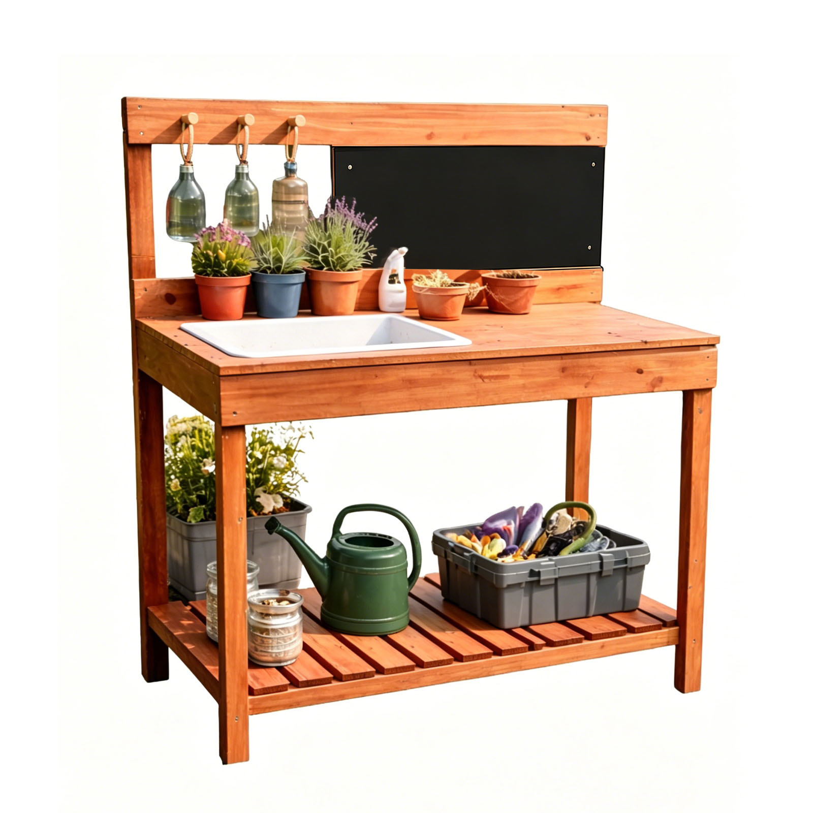 Wooden Potting Benches For Chi - огляд і ціна Kids Education Tools