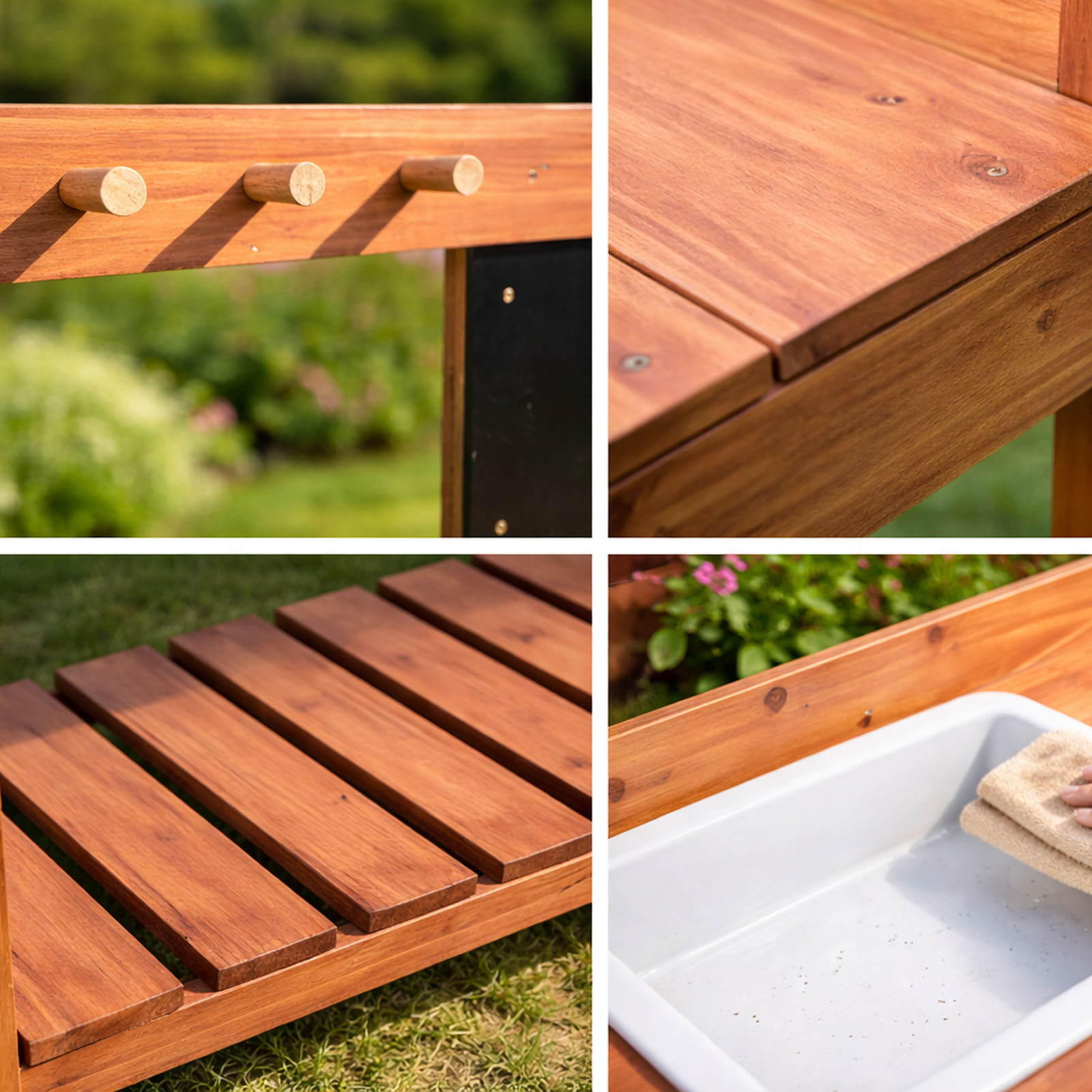 Wooden Potting Benches For Chi - огляд і ціна Kids Education Tools