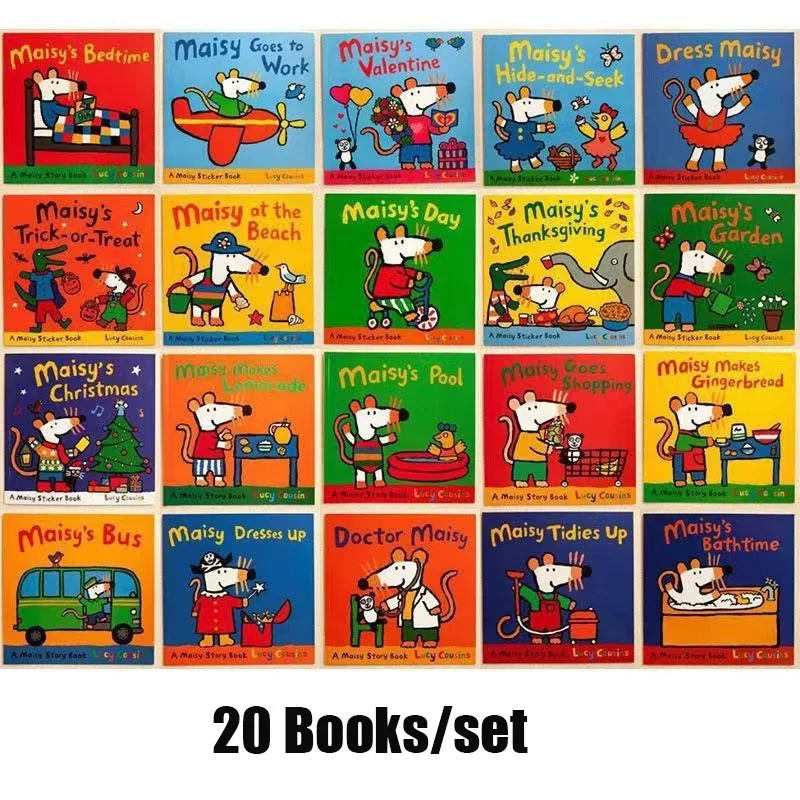 20 Books/Set Maisy Mouse Engli - огляд і ціна Kids Early Education Books