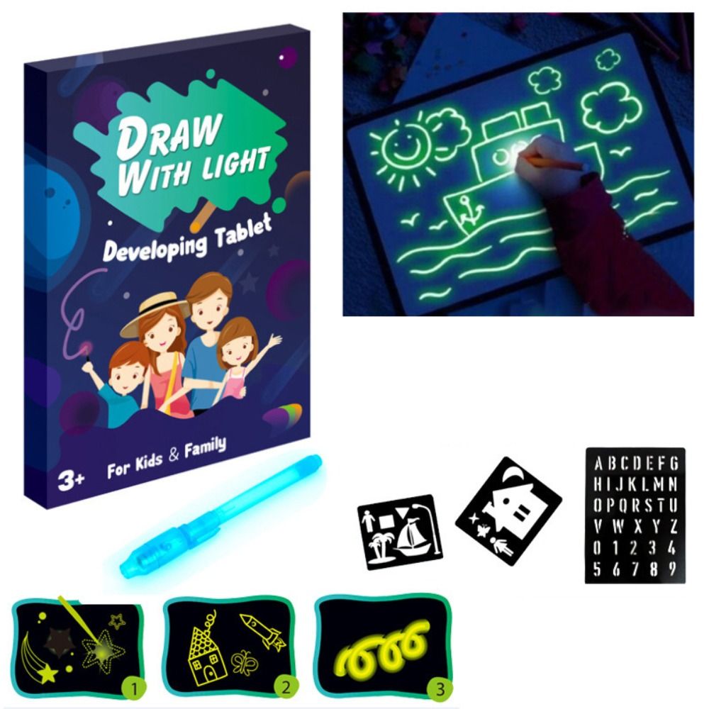 KT Board Children's Luminous W - огляд і ціна Kids Education Drawing