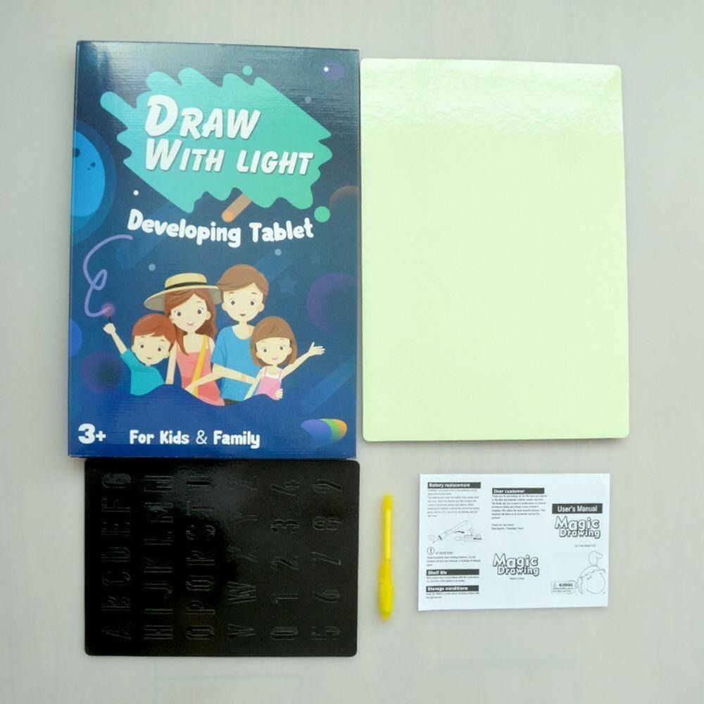 KT Board Children's Luminous W - огляд і ціна Kids Education Drawing