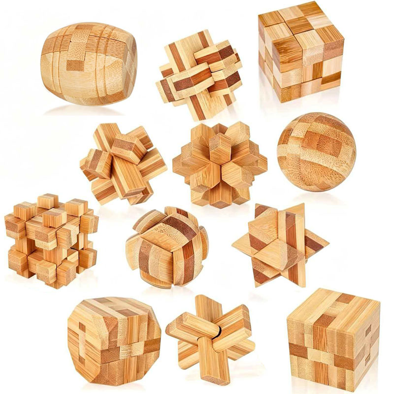 NEW 4.5CM Lu Ban Lock Puzzle B - огляд і ціна Kids Education Yes