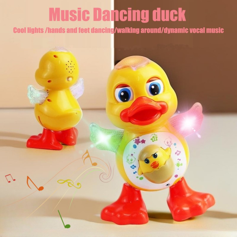 Electric Dancing Duck Toy Inte - огляд і ціна Kids Education Yes