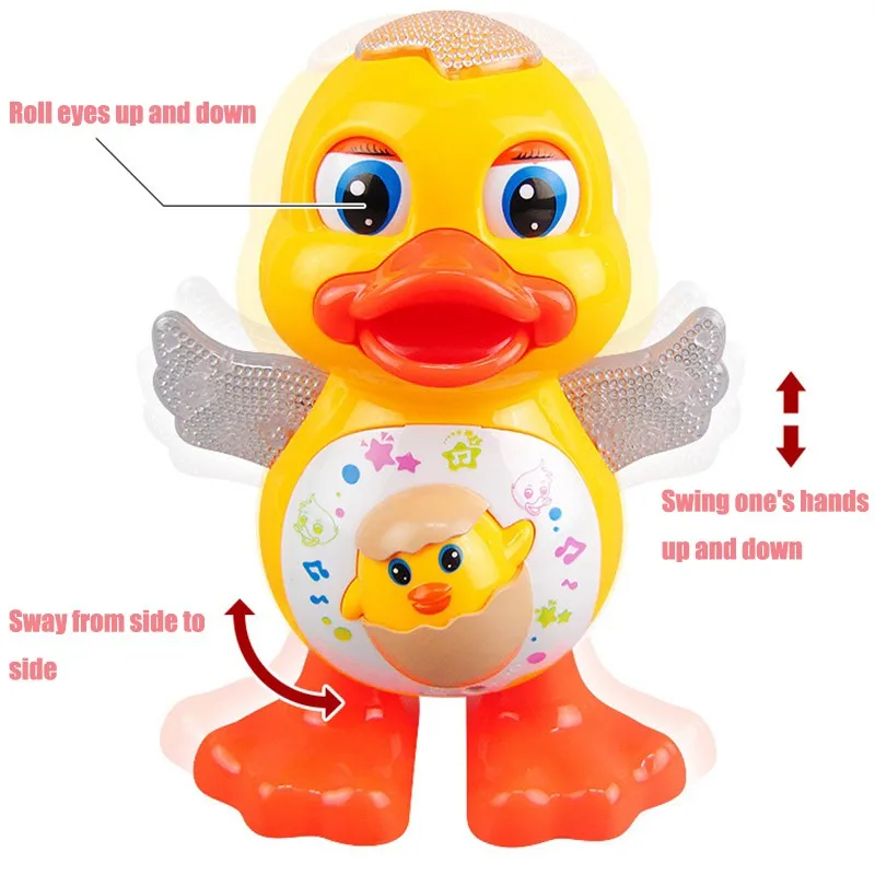 Electric Dancing Duck Toy Inte - огляд і ціна Kids Education Yes