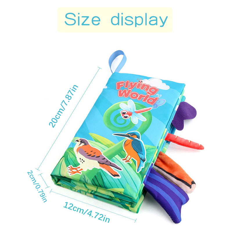 New Baby Cloth Books Visual an - огляд і ціна Kids Early Education Books