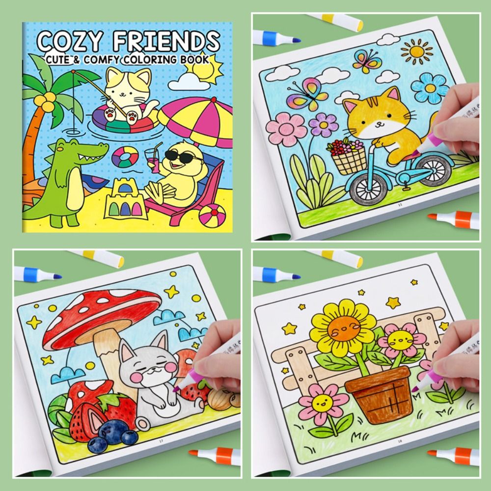 Creative DIY Coloring Book Edu - огляд і ціна Kids Education Drawing
