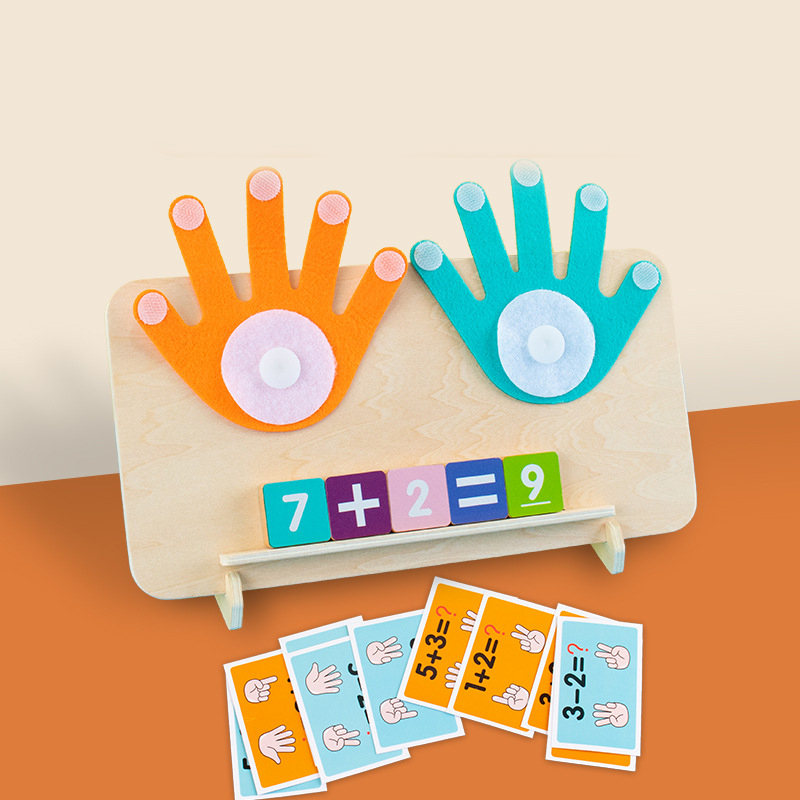 Kids Montessori Toys Wooden Fi - огляд і ціна Kids Education Number