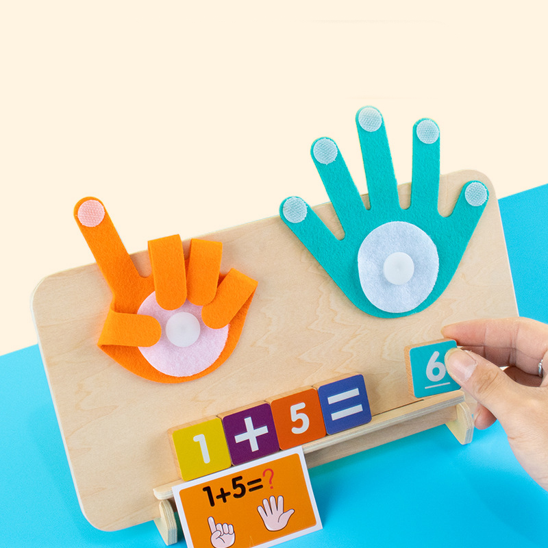 Kids Montessori Toys Wooden Fi - огляд і ціна Kids Education Number