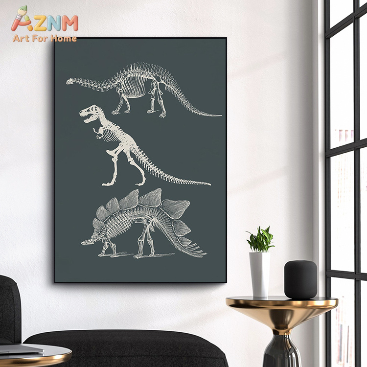 AZNM Watercolor Dinosaur Canva - огляд і ціна Kids Education Quote