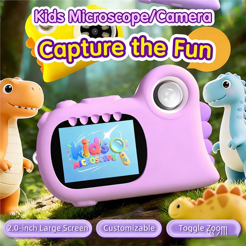 FBIL-2 In 1 Microscope For Kid - огляд і ціна Kids Education Video