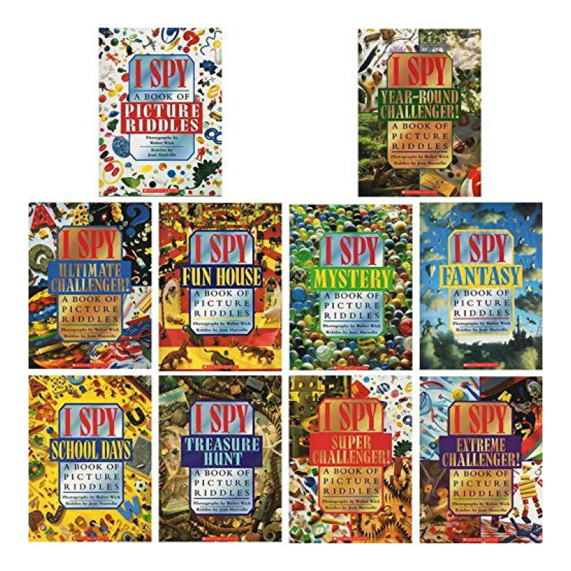 10 Books Set I Spy Ultimate Co - огляд і ціна Kids Early Education Books