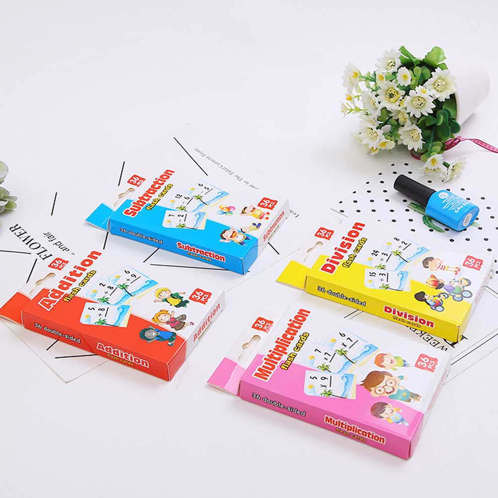 4 Boxes Childrens Math Study C - огляд і ціна Kids Education Tools