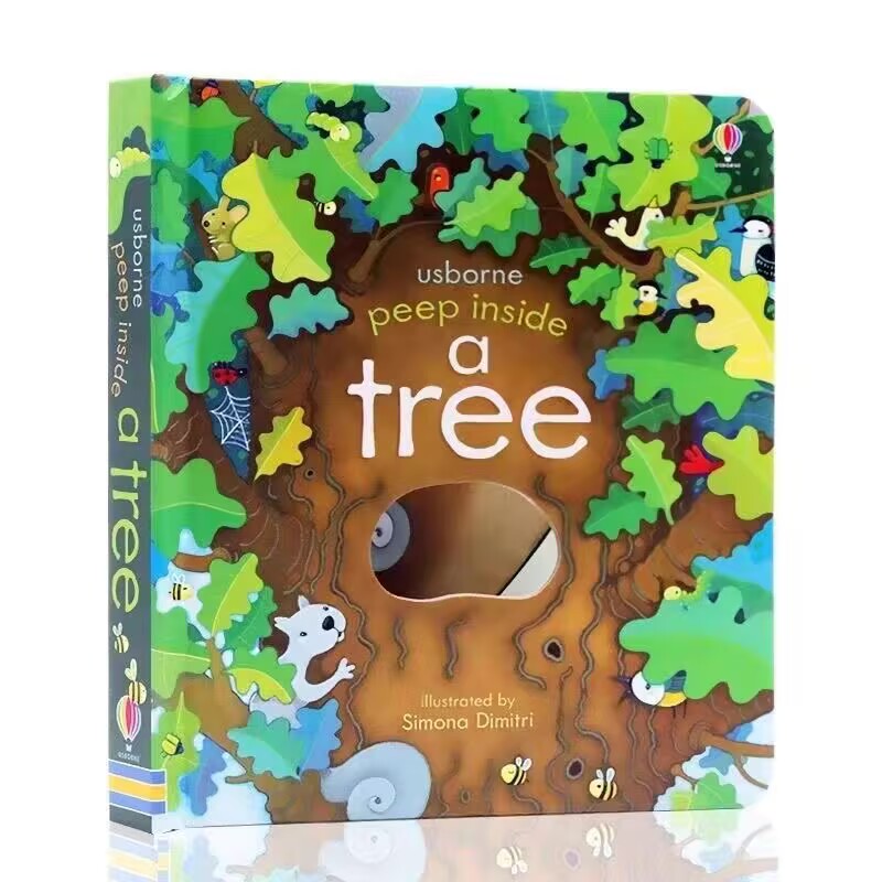 Usborne Peep Inside A Tree 3D  - огляд і ціна Kids Early Education Books