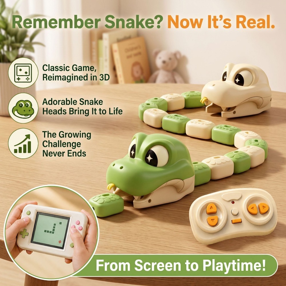 Remote Controlled Greedy Snake - огляд і ціна Kids Home Education