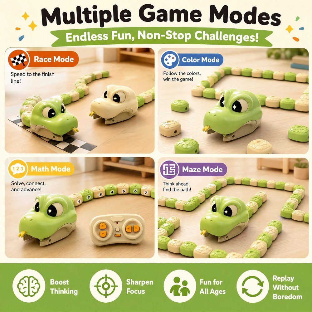 Remote Controlled Greedy Snake - огляд і ціна Kids Home Education