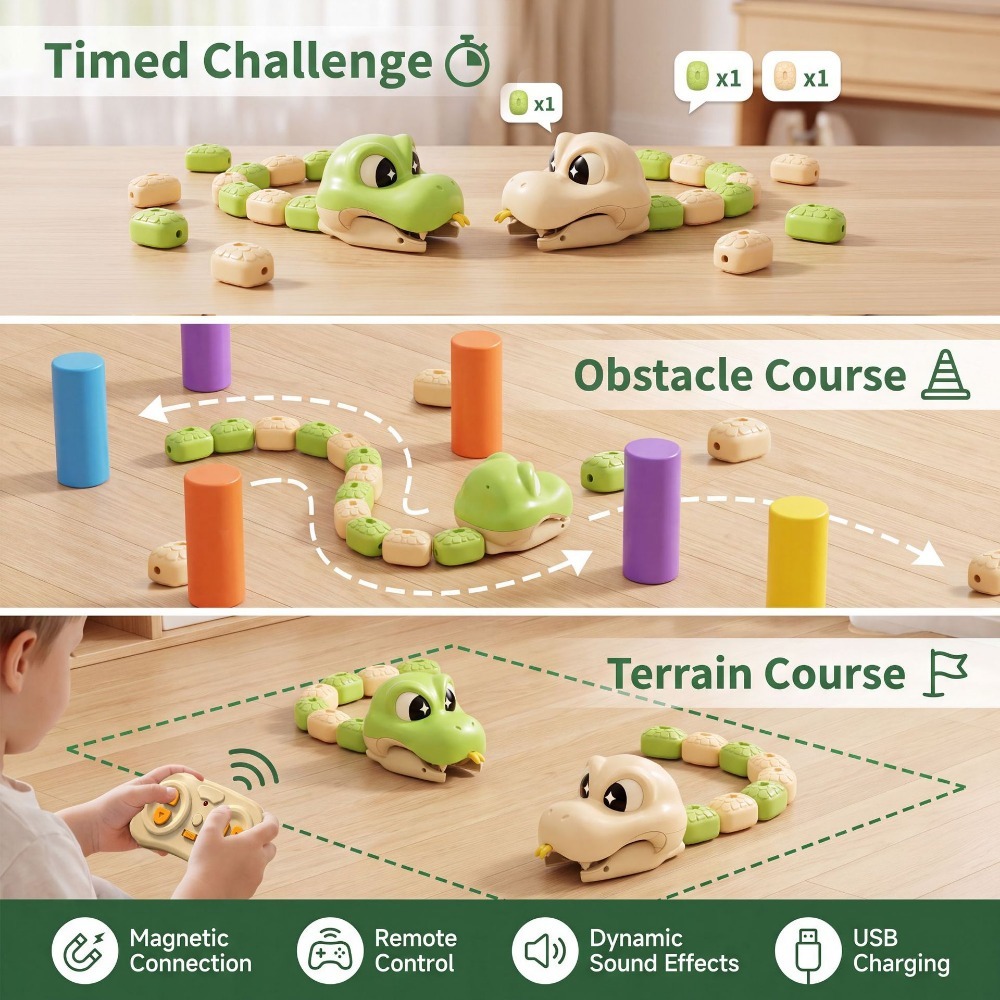 Remote Controlled Greedy Snake - огляд і ціна Kids Home Education